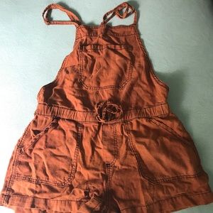 Burnt Orange overalls